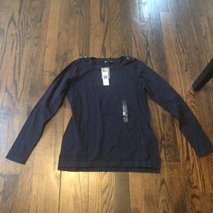 GAP XS Navy Crewneck Sweater